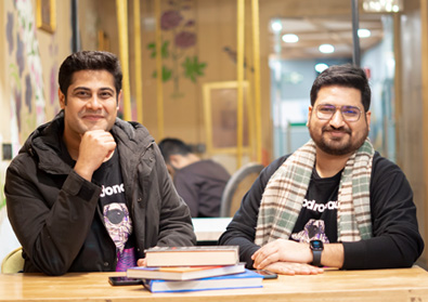 Hypd co-founders Akshay Bhatnagar and Ashwarya Garg