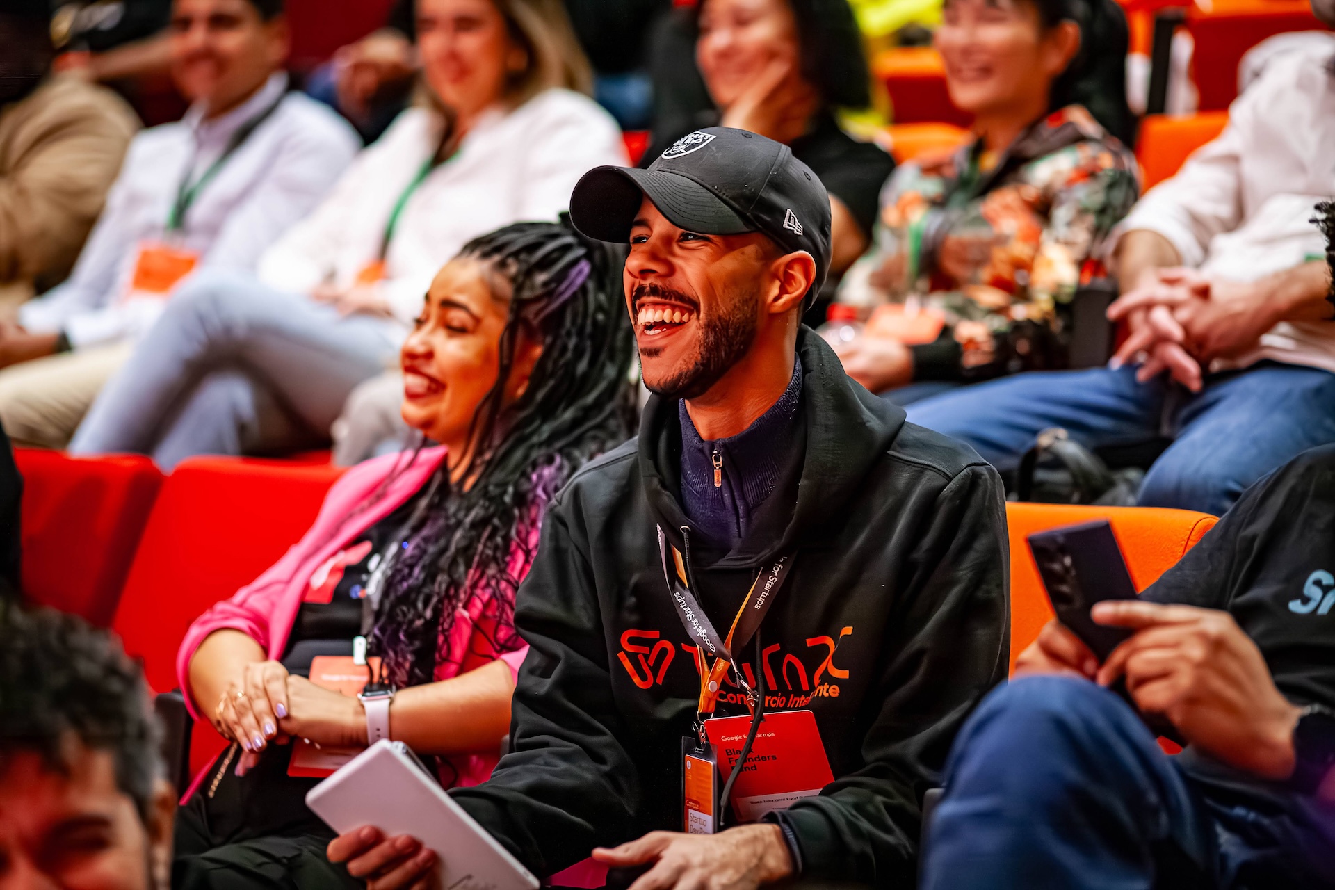 O refeitório do espaço de trabalho