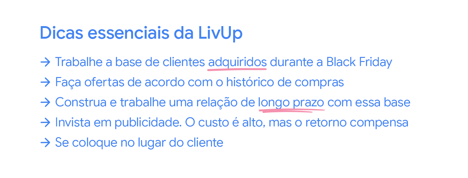 Tips from LivUp