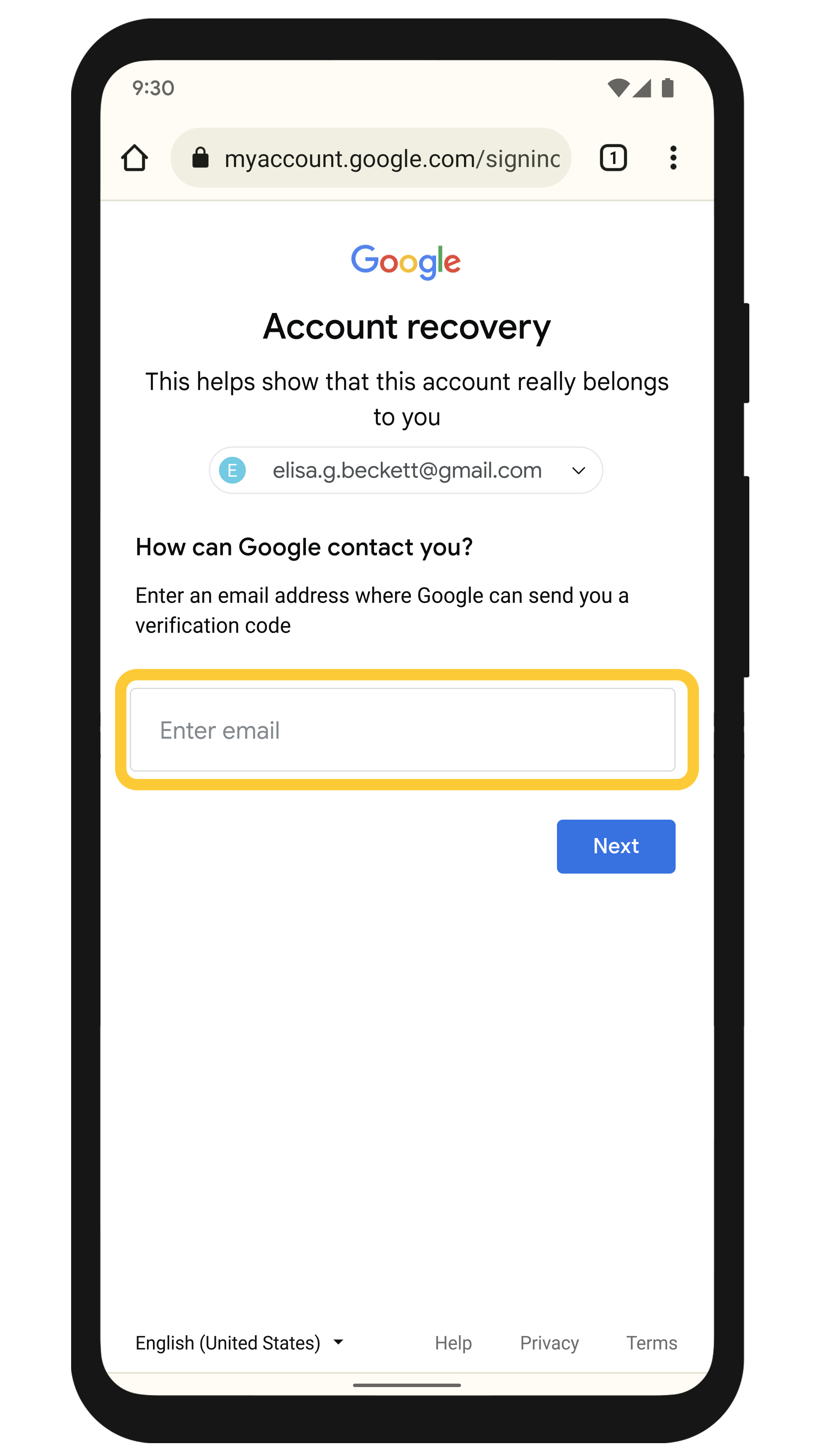 Why can't I log in, when I try it on another device, it says that